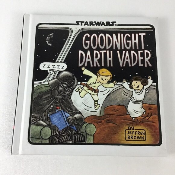Disney Star Wars Good Night Darth Vader Hardcover Book Action Figure Bedtime - Picture 2 of 6